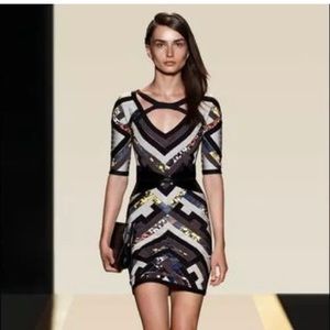 Herve‎ Leger Kauri Dress NWT + Herve Leger purse